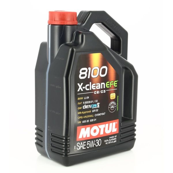 MOTUL 8100 X-CLEAN EFE 5W-30_4L | Motul Shop
